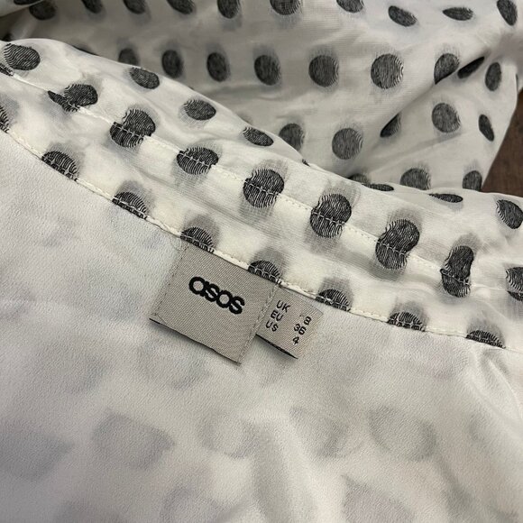 ASOS Turn Down Collared Shirt Dress - Picture 3 of 10